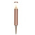 Portus Polished Copper Outdoor Garden LED Spike Light with 120 Degree Wide Beam Angle for Australian Landscapes