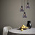 Sleek modern smoked glass pendant light with matte black metal finish for contemporary Australian homes.