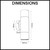 Black CLA GU10 Up and Down Exterior Wall Pillar Light for Outdoor Garden and Porch Lighting Australia