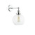 Pesini Interior Clear Wine Glass Wall Light with Adjustable Chrome Swing Arm and Vintage Highlights for Australian Homes