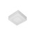 Modern white 6W LED dimmable oyster light with square design and tri-colour temperature for Australian indoor ceilings.