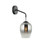 CLA Lighting VINUM Interior Wine Glass Wall Light with Ombre Chrome Glass Shade and E27 Globe Holder for Indoor Lighting in Australia