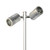 CLA-SPM2ALSS-1277 Outdoor Garden Double Spiked Pole Light - 12V MR16 - 316 Stainless Steel - Australia