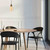 CLA Lighting Jerez Interior Glass Pendant Light in Bronze Amber Finish for Elegant Australian Home Interior Lighting