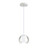Vaina Interior Iron Dome Pendant Light in Matte White finish, minimalist Scandinavian design for Australian homes.