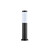 Modern Black CLA Lighting Torre Round Bollard Light with E27 Socket and 304 Stainless Steel Construction for Outdoor Landscape Lighting in Australia