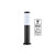 Torre 450mm Black Round Bollard Light with E27 Base and Opal Diffuser for Australian Outdoor Landscape and Pathway Lighting