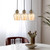 Industrial 3 Light Bronze Glass Cluster Pendant for Modern Australian Homes.