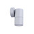 Modern Matte Grey Outdoor Fixed Head Pillar Wall Light with GU10 Base for Australian Residential and Commercial Exteriors