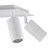 Modern Matte White 4-Head Square LED Ceiling Spotlight with Adjustable GU10 Heads for Interior and Exterior Lighting Australia