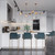 Modern Glossy White Flat Pack Kitchen Cabinet Door with Sleek Slab Profile for Australian Home Renovations