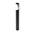 Seth LED 800mm Round Matte Black Outdoor Bollard Light - 9W Warm White Pathway Lighting Australia