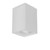 Matte White CLA Lighting Surface Mounted Square Gimbal Downlight with 15 Degree Tilt and GU10 Base for Australian Interiors