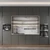 Flat Pack Kitchen Corner Base Cabinet Door - For 900mm - Flat Modern 18mm Thick - Satin Ash