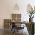 Bohemian Rota Natural Rattan Ellipse Interior Pendant Light with White Canopy for Coastal Australian Homes