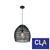 Modern CLA Lighting COUP Interior Rattan Ellipse Pendant Light in Matte Black for Australian Coastal and Bohemian Home Interiors