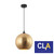 Elegant Matte Gold Roche Interior Wine Glass Shaped Glass Pendant Light with 300mm Shade for Australian Modern Home Kitchens and Living Rooms