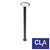 CLA Lighting Horus 9W LED Matte Black Oval 800mm Bollard Light for Outdoor Pathways and Landscapes Australia