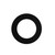 CLA Lighting Matte Black Round Clip-on Changeable Downlight Faceplate Ring - 95mm Aluminum Interior Lighting Accessory for Australian Homes