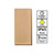 Modern CLA Lighting Bronze Rectangular LED Exterior Up/Down Pillar Light with IP65 Waterproof Rating for Australian Outdoor Wall Lighting