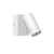 Modern Matte White Single Adjustable Outdoor Wall Mounted Pillar 8W LED Light with Tri-CCT and IP65 Rating for Australian Security Lighting