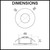 Technical dimension diagram for the CLA Lighting STE32 series round recessed LED step light showing an 86mm diameter and 31mm depth for Australian outdoor installations.