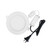 Slicktri Ultra Slim LED Downlight Kit with Square Frame and Remote Driver in White, Australia.