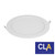 CLA LIGHTING Slicktri Ultra Slim 18W LED Tri-CCT Downlight Kit - 205mm Round Matte White for Australian tight ceiling applications.