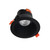 CLA Comet 9W Round COB LED Tri-CCT Black Dimmable Fixed Downlight for Modern Australian Interior Lighting