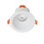 Comet 9W LED Tri-CCT Dimmable Low Glare Deep Recessed Downlight with Matte White 90mm Cut Out Frame for Australian Modern Interiors