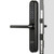 Auslock Slim Series Black Smart Door Lock for modern Australian homes.