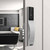 Auslock A519 Space Alloy Silver Smart Push Pull Door Lock with Facial Recognition and Fingerprint Access for Australian homes.