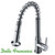 Modern Chrome Spring Pull-Out Kitchen Mixer Tap for Australian Homes featuring Dual Spout and Single Handle Design.