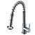 Spring pull-out kitchen mixer tap in polished chrome for modern Australian kitchens.