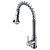Modern chrome spring neck pull-out kitchen mixer tap for contemporary Australian kitchens.