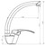 Cosmo Goose Neck Basin Mixer Dimensions and Technical Specifications for Australian Bathrooms