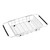 Durable 335mm stainless steel dish drainer basket for kitchen sinks, available at Renovator Store Australia.