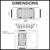 Swedia Stainless Steel Wire Basket Sink Drainer Accessory Dimensions Diagram and Installation View, Australia