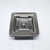 Swedia Square Basket Sink Waste and Plug Set, Durable Stainless Steel Kitchen Sink Accessory, Renovator Store Australia