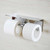 Randy and Travis Stainless Steel Double Toilet Paper Holder with Storage Shelf in Polished Finish for Modern Australian Bathrooms.