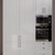 Satin White Shaker Door for 200mm Flat Pack Kitchen Base Cabinet - Moisture Resistant RTA Cabinetry Australia
