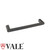 Modern Matte Black Hand Towel Holder - Stainless Steel Wall Mounted Bathroom Rail Australia