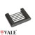 Matte black wall-mounted soap dish rack for modern Australian bathrooms.