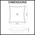 Moku Lagoon Bamboo Bathroom Basin Dimension Guide 410mm x 410mm x 140mm Australia