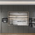 Modern flat-panel cabinet door in Satin Ash finish, ideal for DIY kitchen renovations in Australia.