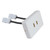 Unbranded Dual HDMI Wall Plate for Professional Home Theater and AV Installations in Australia
