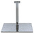 Polished chrome square rain shower head for modern Australian bathrooms available at Renovator Store.