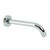 Modern Polished Chrome Round Wall Mounted Bathtub Spout for Contemporary Australian Bathrooms