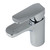 VALE Grande Single Lever Basin Mixer Tap in Polished Chrome for modern bathroom designs in Australia.