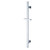 Modern Square Chrome Shower Rail with Integrated Inlet for Contemporary Australian Bathrooms